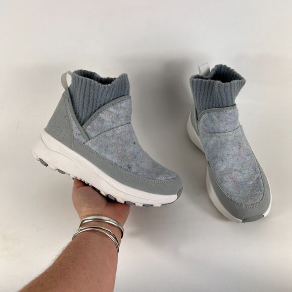 Merrell Cloud Renew Bluff snow boots women's size 6.5 grey blue comfort sneakers - Picture 1 of 11